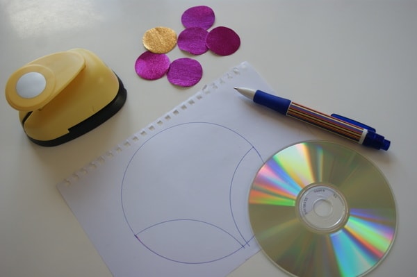 recykling płyt CD prace plastyczne dla dzieci