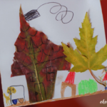 kreatywne prace z liści dla dzieci w szkole i w przedszkolu